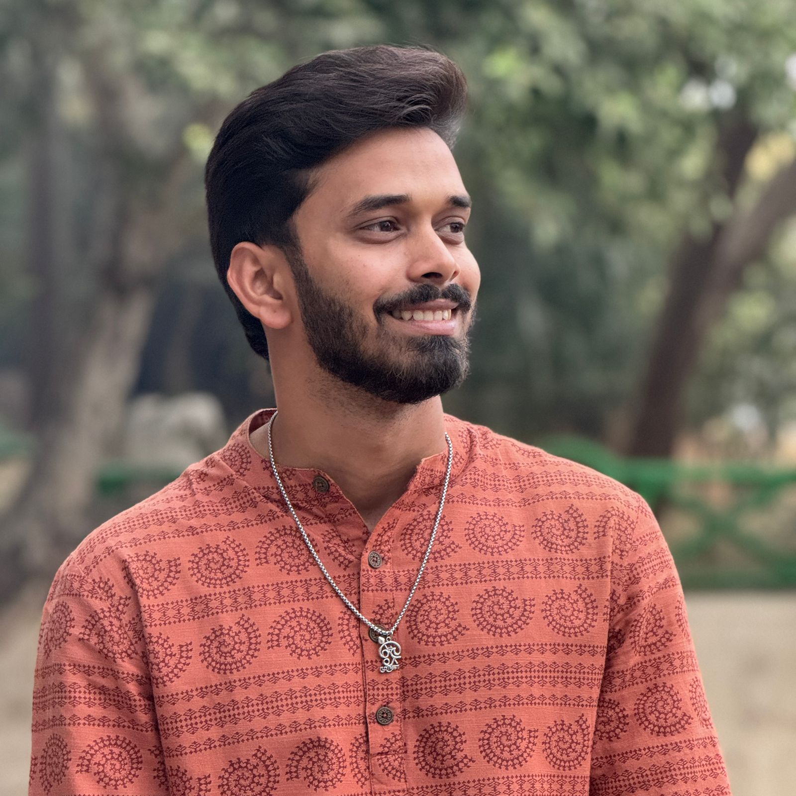 Lord Murugan Subrahmanya Silver Plated Pendant Necklace - Anti Tarnish